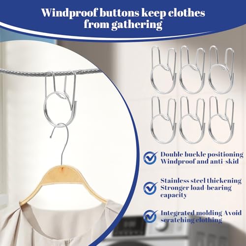 Retractable Clothesline Indoor, Non-Sagging Outdoor Clothes Line Retracting, 16.7 Ft Heavy Duty Clothes Drying Laundry Line, Wall Mounted Stainless Steel Clothesline for Balconies,Bathroom (Grey) - color: Gray