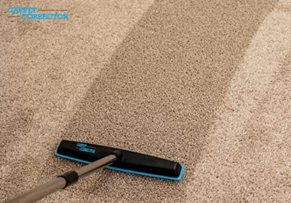 The Big Carpet Corrector- Carpet Rake to Rejuvenate Your Matted Carpet. Perfect for Hallways, Stairs, Steps, and Other High Traffic Areas.
