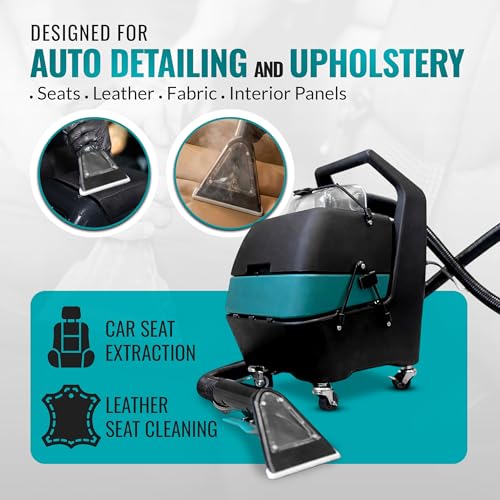 Max One Heated Car Detailing Extractor Kit – Carpet & Upholstery Cleaner
