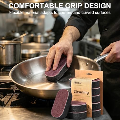 Magic Sponges Cleaning Eraser,Multi-Functional Eraser,Heavy-Duty Melamine Sponge Foam Pads,Multi-Functional Household Cleaning Kitchen Dish Sponge for Furniture,Kitchen, Bathroom,Sink(5PCS)