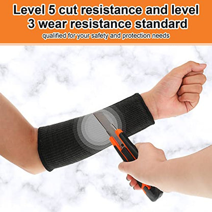 Neer 4 Pair Protective Arm Sleeves Cover,7.9 Inch,Black - color: Black, size: 7.9 Inch
