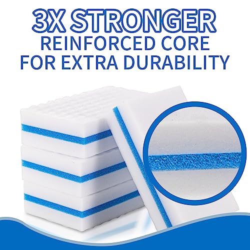 Upgrade Melamine Sponge, 3X Density, 25 Pack