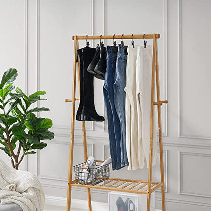 BEWISHOME 50 PCS Boot Hangers for Closet, Laundry Hooks with Clips, Boot Hanging Hold Clip, Clothes Pins, Space Saving Portable Travel Hangers Clip, Jeans, Tall Boots, Towel, Black FYC50B - style: 50 Pcs Black hanging clips