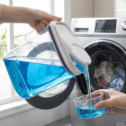 Covzoe Laundry Detergent Dispenser, 118 Oz Liquid Laundry Soap Container