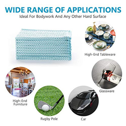 8 Pack Waffle Weave Microfiber Towels,Premium 3D Mesh Waffle Weave Quick Drying Towel for Car Detailing,All-Purpose Streakless Microfiber Cleaning Cloth Kitchen Dish Rags,12 x 12 Inches,Blue - color: Blue