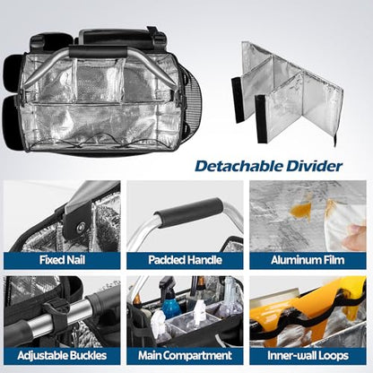 HODRANT Wearable Detailing Caddy with Handle & Shoulder Strap