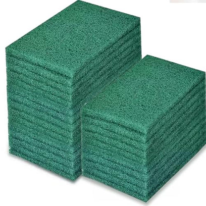 Heavy Duty Scrubbing Pads for Cleaning 6 x 4 x 0.31inch Dish Scrubber Pads Reusable Household Green Scrubbing Pads,Scotch Brite Pads, for Dishes, Kitchen Scrubbers & Metal Grills (25Pcs) - size: 25pcs
