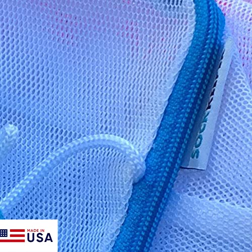 Mesh Laundry Bag with Zipper for Socks & Delicates