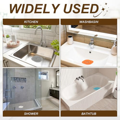 uxcell 2 Pcs Square Drain Cover, 5.9 Inch Shower Hair Catcher Drain Cover for Shower Room Bathtubs Kitchen Sink Laundry Room, Gray - color: Gray