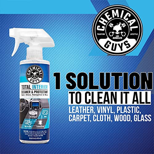 Chemical Guys, 9-Piece Interior Car Cleaning Kit, Cleaner, Gel, Brushes - style: KIT