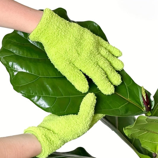 Dusting Gloves, Ambidextrous Washable Cleaning Gloves, Multipurpose for Home Car Plant Blind Hard-to-Reach Surface Indoor Outdoor Cleaning