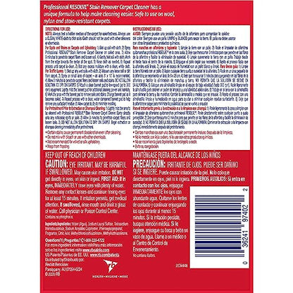 Resolve Carpet Cleaner Spray, Stain & Spot Remover for Carpet, 32 Fl Oz - size: 32 Fl Oz (Pack of 1)