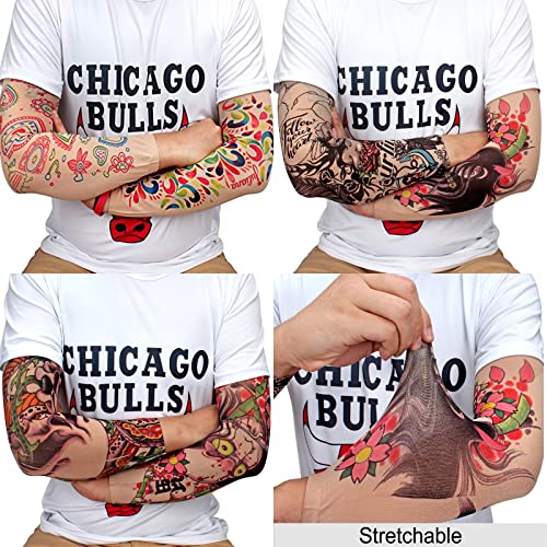 YARIEW Temporary Tattoo Sleeves for Men Arm Sleeves for Men Tattoo Sleeve - color: Multicolor-4