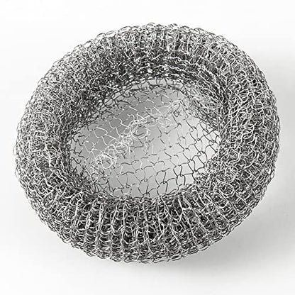 24 Pieces Lint Traps Washing Machine Stainless Steel Lint Snare Traps Laundry Mesh Washer Hose Filter with 24 Pcs Cable Ties - size: 24PCS