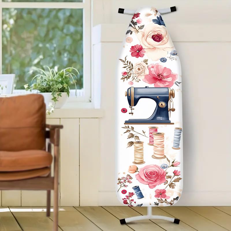 Nuxovilar Sewing Machine Ironing Board Cover 15x54 Inches Polyester - color: Fw03374, size: 15×54 inch