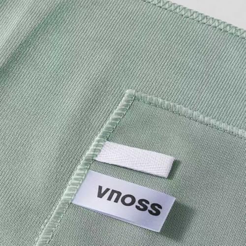 Microfiber Glass Cleaning Cloth 8 Pack, 16 Inch x 12 Inch, Lint Free Quickly Clean Window, Glasses, Windshields, Mirrors, and Stainless Steel, Green - color: Green1