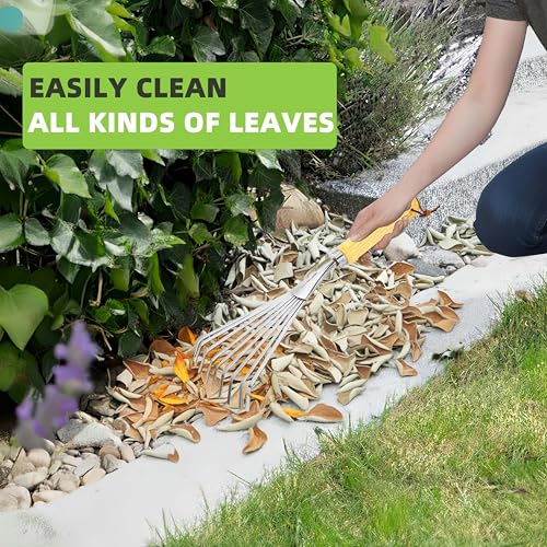 Hand Rake, Small Rake for Gardening, Mini Rakes for Flower beds