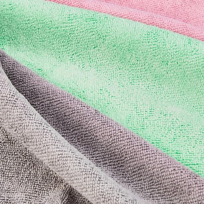 Amazon Basics Microfiber Cleaning Cloths, Ultra Absorbent, Scratch Free, Non-Abrasive, Reusable and Washable, All-Purpose, Car Detailing, 16" x 12", Green/Gray/Pink (Pack of 288) - color: Green/Gray/Pink, size: 288-Pack