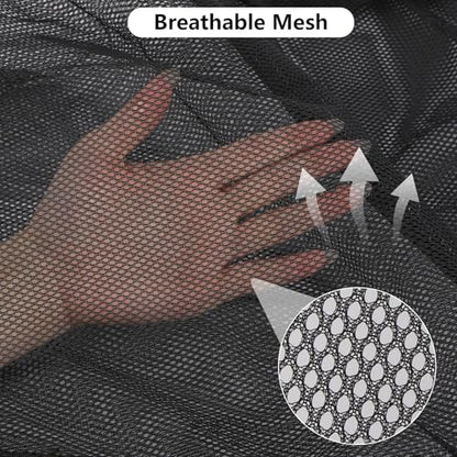 4 Pcs Laundry Bags Mesh Wash Bags 23.6 x 35 In Large Laundry Drawstring Bag