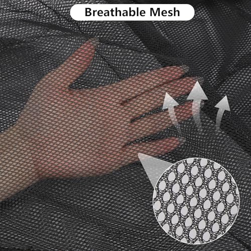 4 Pcs Laundry Bags Mesh Wash Bags 23.6 x 35 In Large Laundry Drawstring Bag