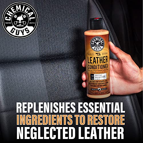 Chemical Guys, Leather Cleaner & Conditioner Kit for Cars & Home, 2 x 16 oz - style: 16 Fl Oz KIT