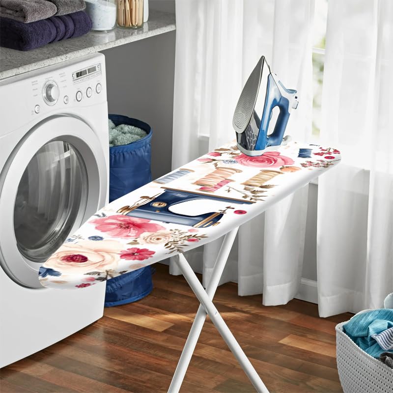 Nuxovilar Sewing Machine Ironing Board Cover 15x54 Inches Polyester - color: Fw03374, size: 15×54 inch