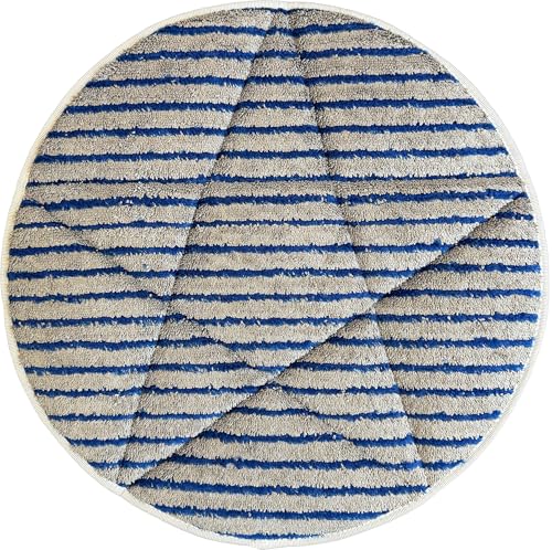19" Microfiber Scrubber Carpet Bonnets | 6 Pack - size: 19 Inches