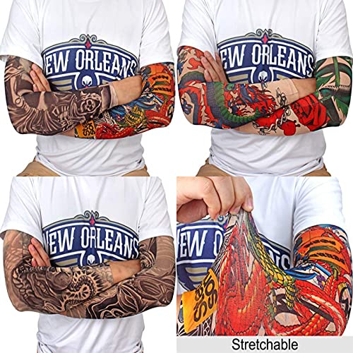 YARIEW Temporary Tattoo Sleeves for Men Arm Sleeves for Men Tattoo Sleeve - color: Multicolor-3