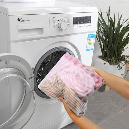 Vivifying Large Mesh Laundry Bags for Washing Machine, 3 Pack 20"x16" Honeycomb Mesh Zipper Wash Bags for Delicates, Sportswear, Underwear & Everyday Clothing, Reusable & Durable Laundry Organizer - size: 3L(16" x 20")