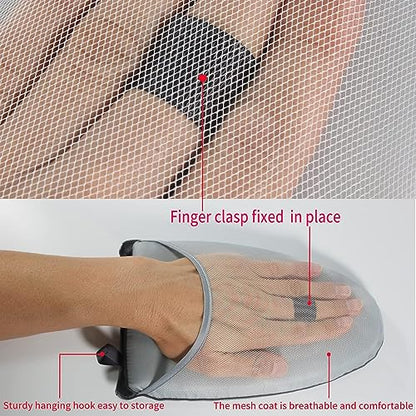 Steamer Board for Clothes,Stand for Steaming Clothes,Steamer Pad,Hanging Ironing Board (Steamer Board + Ironing Gloves) - color: Steamer Board + Ironing Gloves