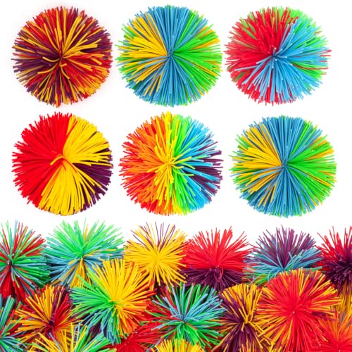 20 Pcs Stringy Balls,Soft Sensory Balls