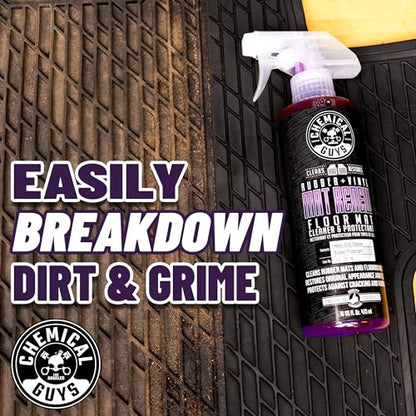 Chemical Guys, Heavy Duty Floor Mat Cleaning Kit, Mat Renew & Brush, 5 Pc - size: 3.2 Fl Oz (Pack of 5)