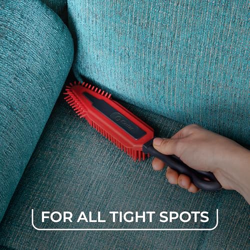 O-Cedar Pet Pro Hair Remover | Electrostatic Pet Hair Removal Brush for Furniture & Carpets | Reusable & Rinse Clean | No Sticky Sheets or Refills