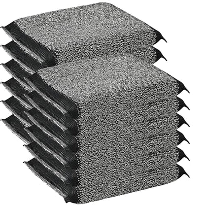 Steel Wool Scrub Sponges, Non Scratch Kitchen Dish Scrubbers - size: 12 Pack