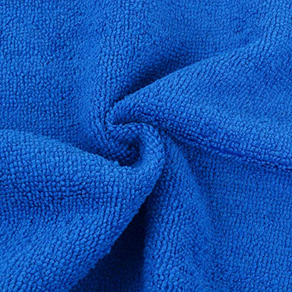 SINLAND Dish Cloth for Washing Dishes Kitchen Washcloth Cleaning Cloth - color: Dark Blue, size: 12inchx12inch 10pack