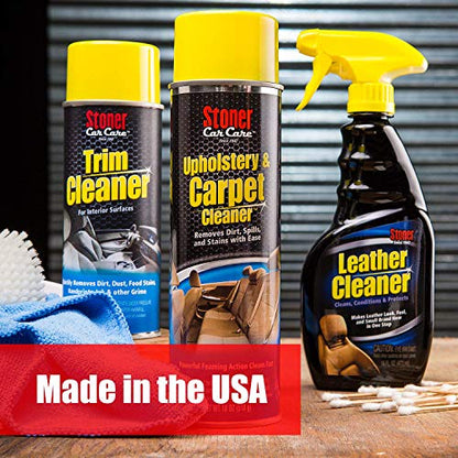 Stoner Car Care 91144 Upholstery and Carpet Cleaner Lifts Tough Stains with Powerful Foaming Action from Seats, Mats, Headliners, Door Panels, and More to Restore Automotive Interior, 18 Oz, Pack of 1 - size: 18 Ounce (Pack of 1)