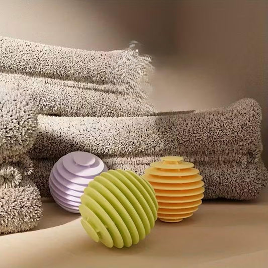 3pcs Anti Tangling Reusable Laundry Ball - Dryer Ball for Washing Machines
