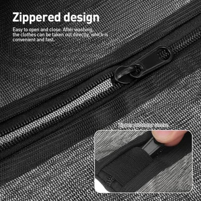 PRETYZOOM Mesh Laundry Bags Set, 4 Pcs Sturdy Wash Bags for Delicates and Intimates | Reusable Mesh Pockets for Underwear, Socks and Small Clothing Items | Machine Wash & Travel Storage Pouch