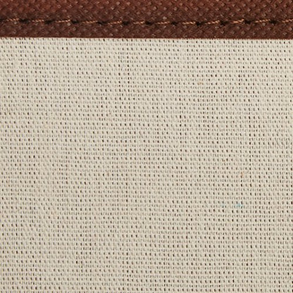 Amazon Basics Rectangular Foldable Laundry Basket Hamper, Beige/Brown