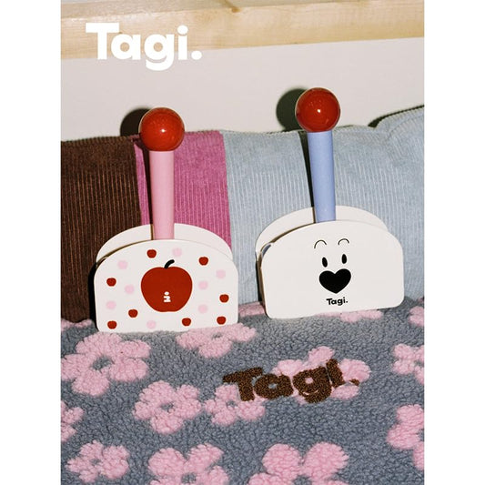 Tagi. Haha Lint Roller, Extra Sticky Lint Rollers for Pet Hair, Dog & Cat Hair Remover, Portable Clothing Lint Remover for Home, Car, and Travel - color: Haha
