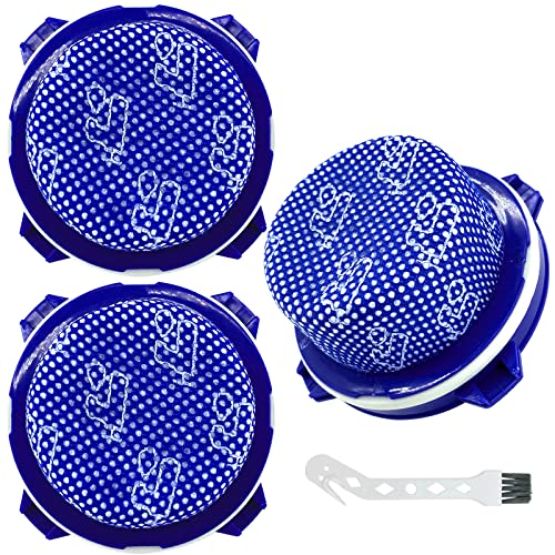 SAMSUNG Jet Vacuum Filters 3-Pack - Washable Micro Filters for Jet 70, 70+, 75, 75+, 90, 60 and VS9000RL - Part Number: DJ97-02649A