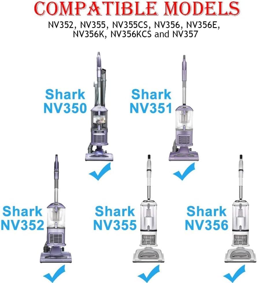 Upgraded Vacuum brush Attachment tool Compatible with Shark Navigator Lift-Away NV350 NV351 NV352 NV356E NV360 NV361 NV500 NV501 NV502 Series 2-in-1 Gap Tool Brush Removable Brush Replacement Parts