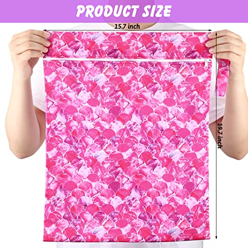 Shappy 2 Pack Wet Dry Bag Travel Laundry Waterproof,Mermaid Style - style: Mermaid Style