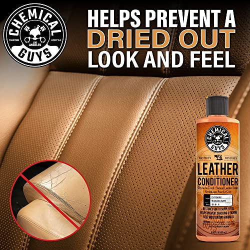 Chemical Guys, Leather Cleaner & Conditioner Kit for Cars & Home, 2 x 16 oz - style: 16 Fl Oz KIT