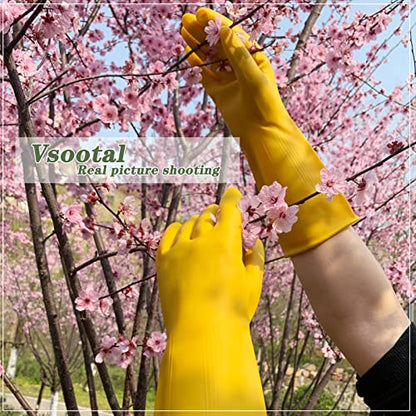 Household Cleaning Gloves, Dishwashing Gloves for Kitchen, 8 Pairs - size: Medium (Pack of 8)