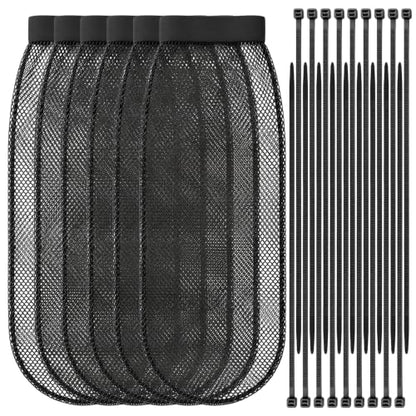 24 PCS Washing Machine Lint Traps and Cable Ties