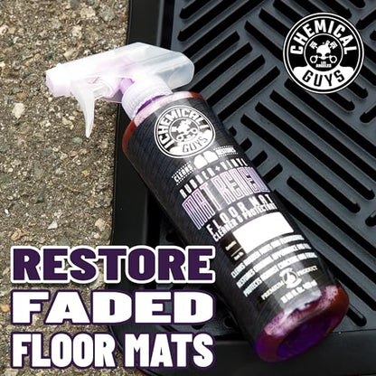 Chemical Guys, Heavy Duty Floor Mat Cleaning Kit, Mat Renew & Brush, 5 Pc - size: 3.2 Fl Oz (Pack of 5)
