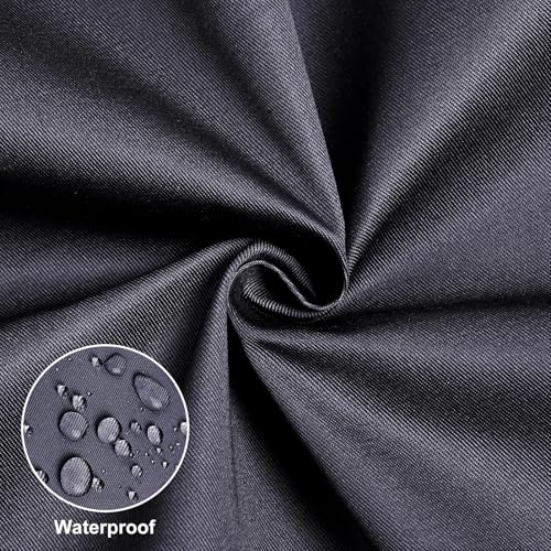TFTAFAN Cobbler Apron Unisex Waterproof Apron with 2 Deep Pockets Art Smock for Painting Cleaning Artiest Apron work kitchen - color: Gray
