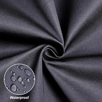 TFTAFAN Cobbler Apron Unisex Waterproof Apron with 2 Deep Pockets Art Smock for Painting Cleaning Artiest Apron work kitchen - color: Gray