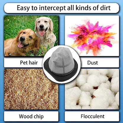 2037423 Filter Compatible with Bissell 3-in-1 Lightweight Stick Vac 38B1, 38B1L, 1059 Series, Compare to Part# 2037423 & 2037424 (4 Pack Vacuum Filter & 4 Pack Foam Filter) - size: 4 Filters with 4 Foam Filters